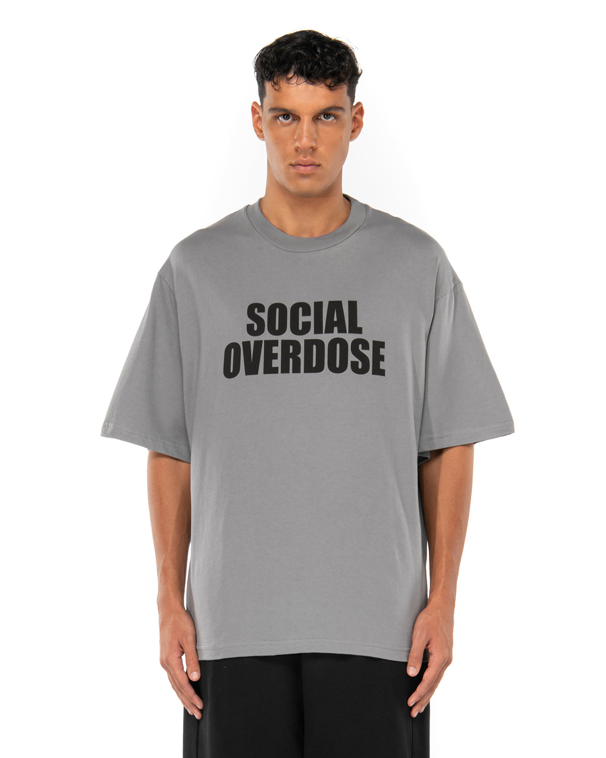 Social Overdose T-Shirt | Blowhammer, color_grey