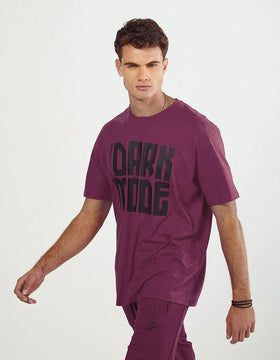 Dark Mode Bordeaux T-Shirt