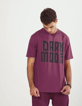 Dark Mode Bordeaux T-Shirt