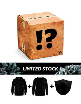 1 Sweatshirt + 1 Hoodie + 1 Maske Mystery Box